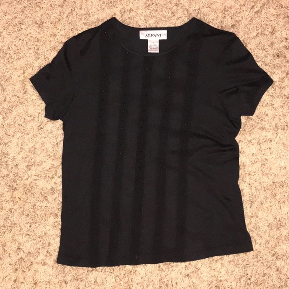 Alfani beaded shirt